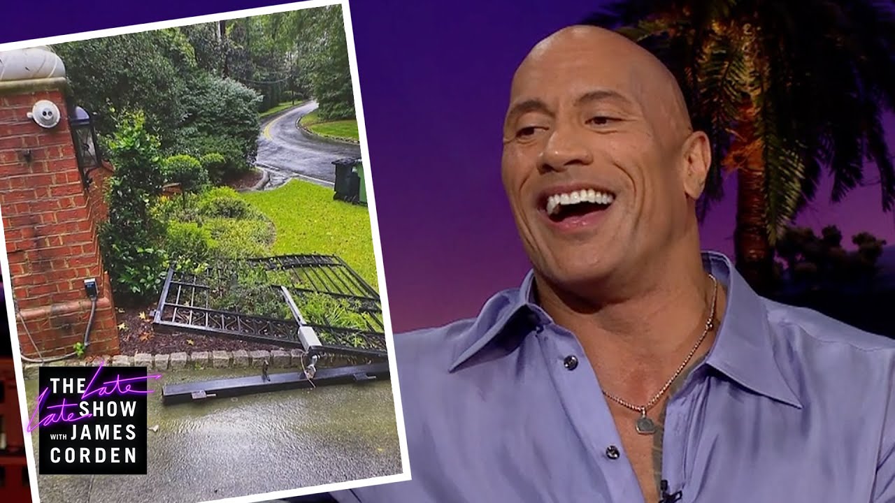 Dwayne Johnson Absolutely Smoked a Steel Gate