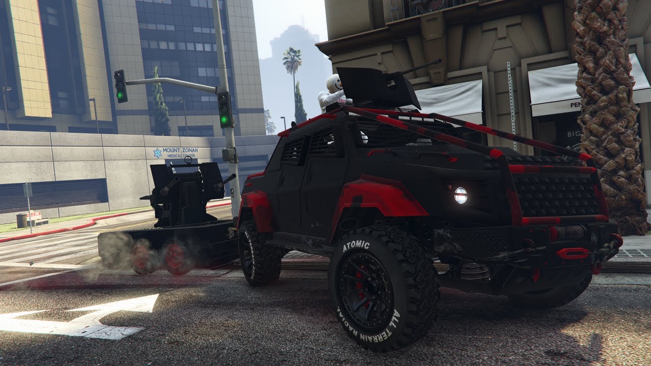 An Insurgent Pick-Up Custom + AA Trailer kill compilation
