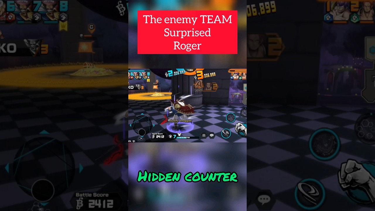 Biggest counter of Roger | One Piece Bounty Rush | OPBR