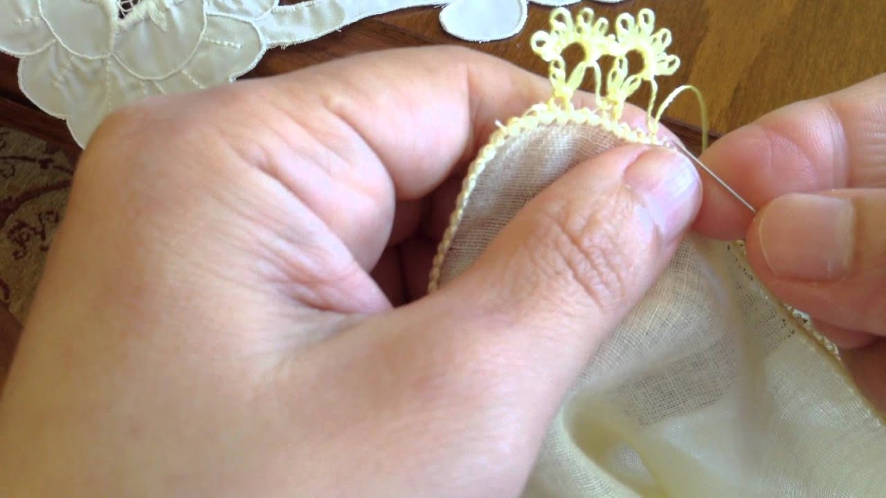 Aynur Şimşek İğne Oyası 7. Video Çiçek Yapımı