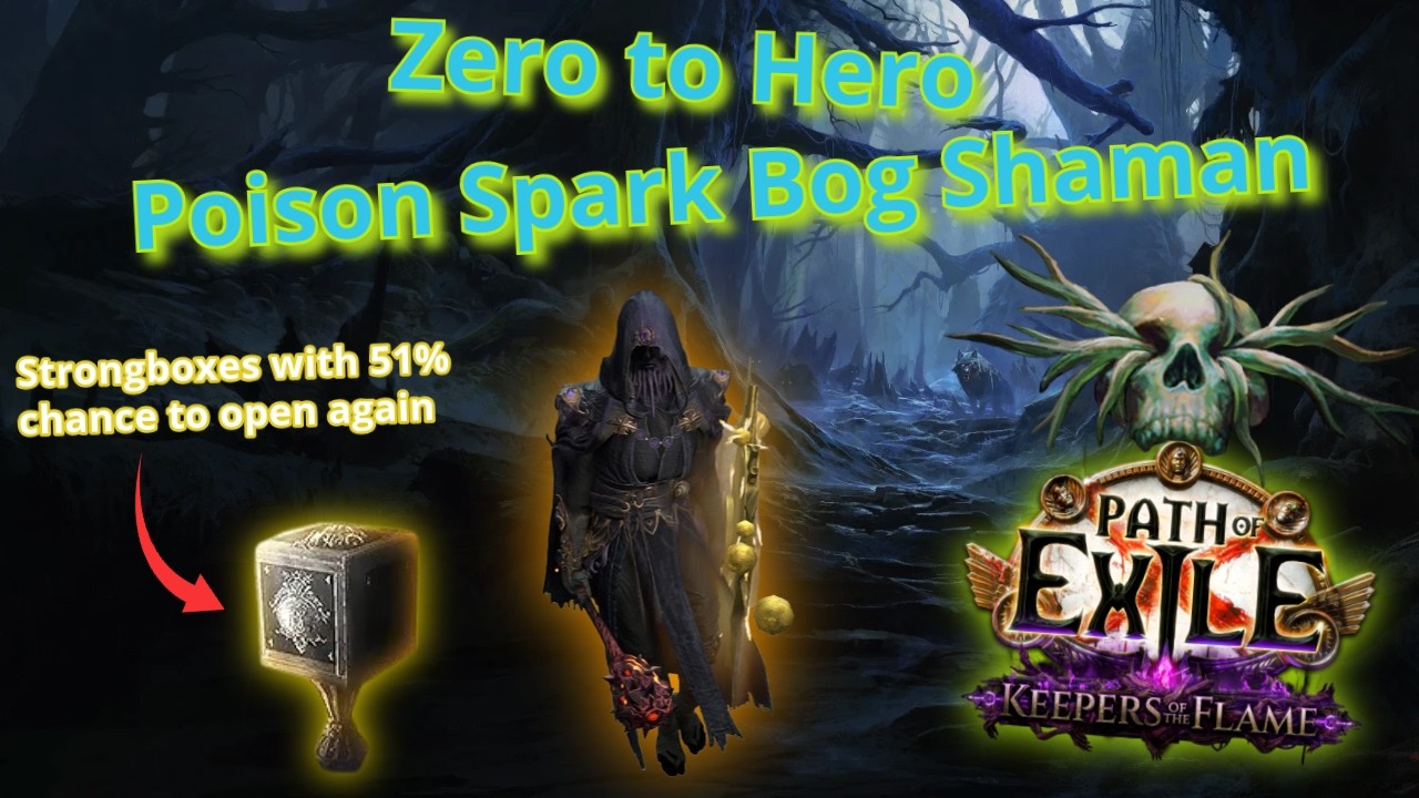 Шаман с ядовитой искрой и болотом: от нуля до героя - [Path of Exile 3.27] [Событие Phrecia]
