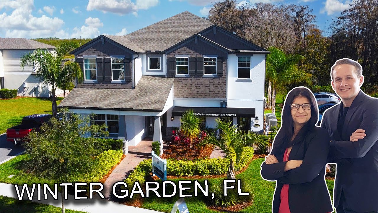 BELLA CASA Nueva en Winter Garden | Casas Nuevas en Orlando Florida