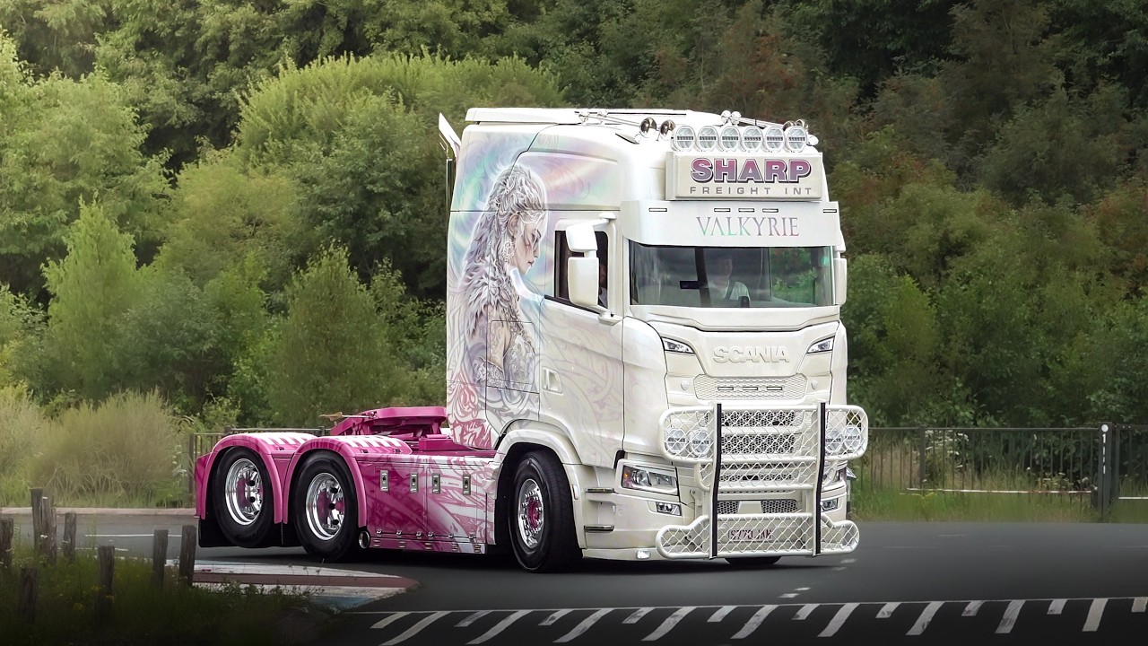Truckstar Festival Assen 2026 Truckshow with Scania & more open pipes sound