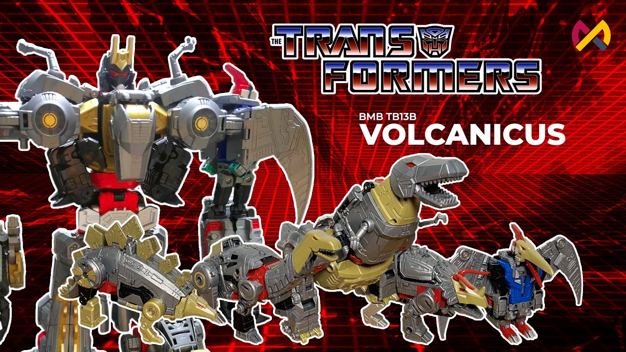 BMB TB13B Volcanicus - Combine Dinobots into Volcanicus | Transformers G1