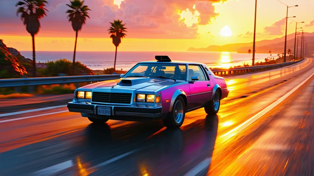 Turbo Dreams 🚀 | 1 Hour of 80s Synthwave Music