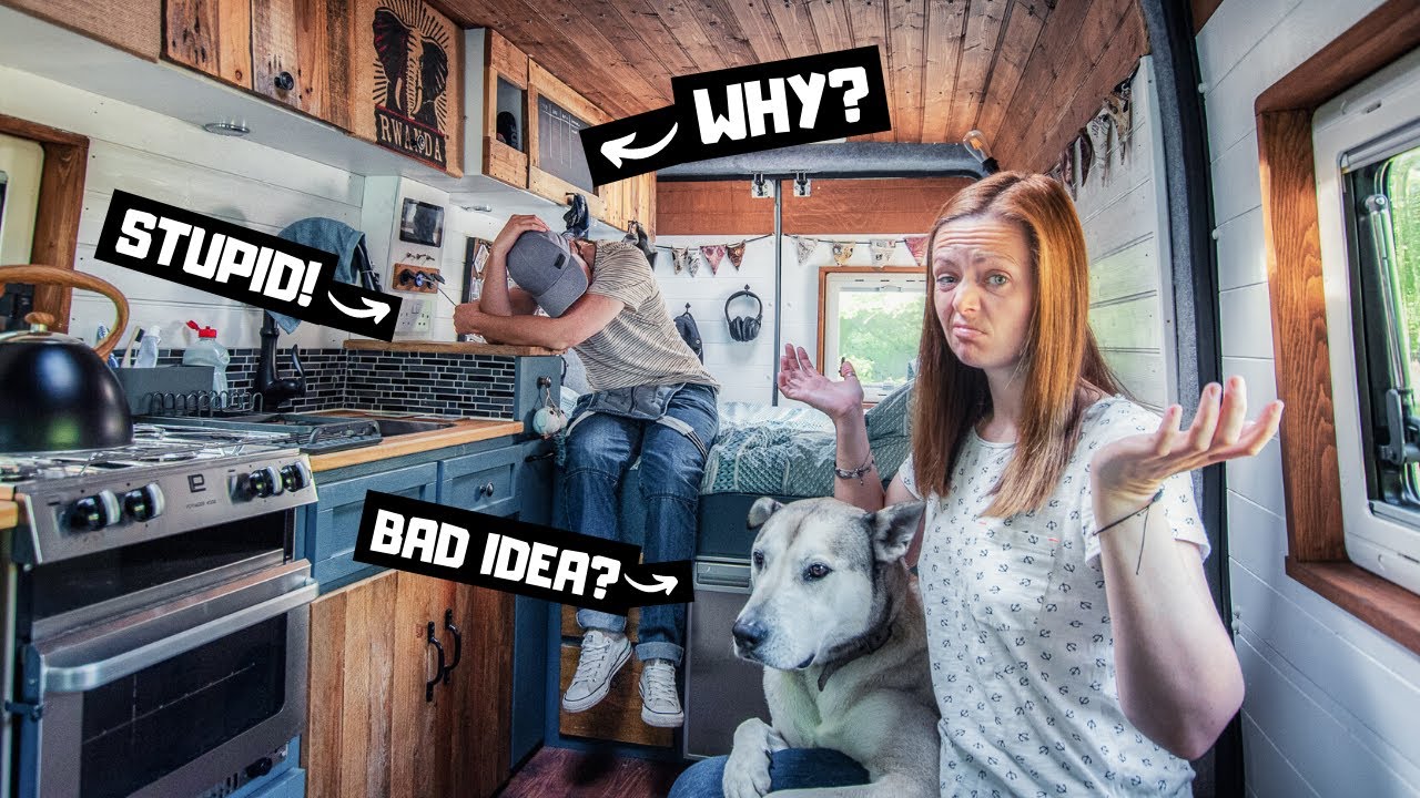 DIY VAN BUILD MISTAKES..  what we regret and what we would change in our self converted campervan.