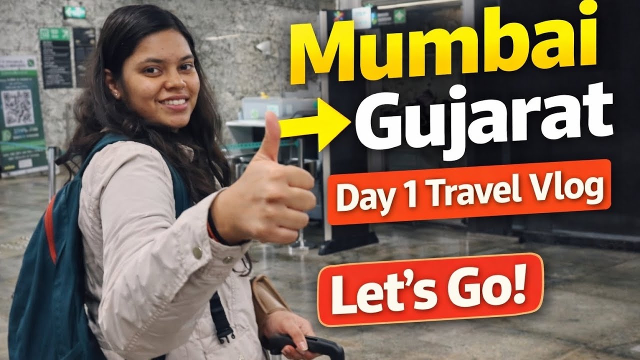 “Mumbai to Bharuch Gujarat Travel Vlog | Swaminarayan Mandir Bharuch | Day 1”