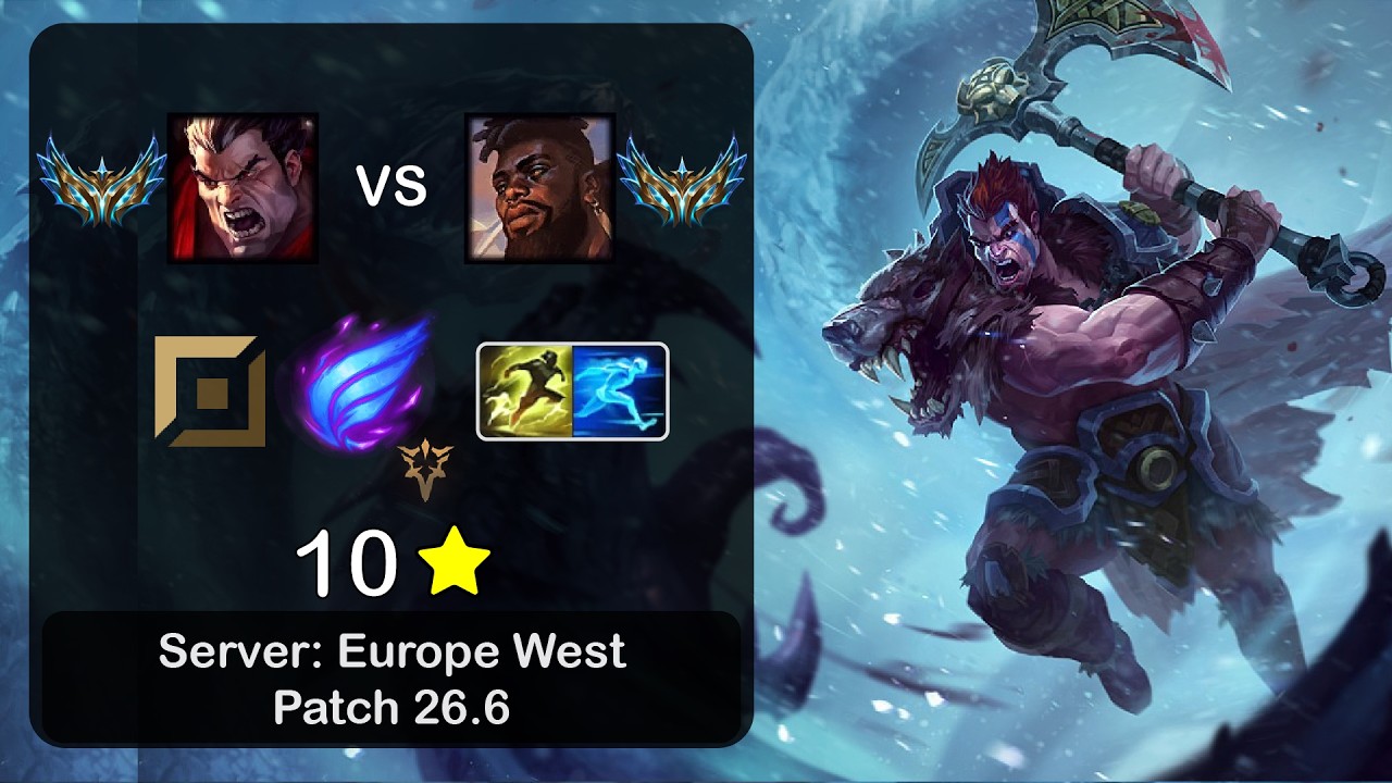 Darius Top vs K'Sante - EUW Challenger - Patch 26.6