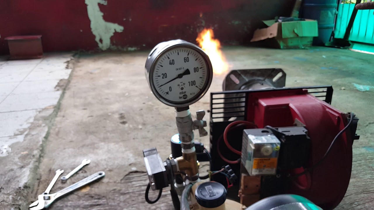 Burner gas LPG sederhana.