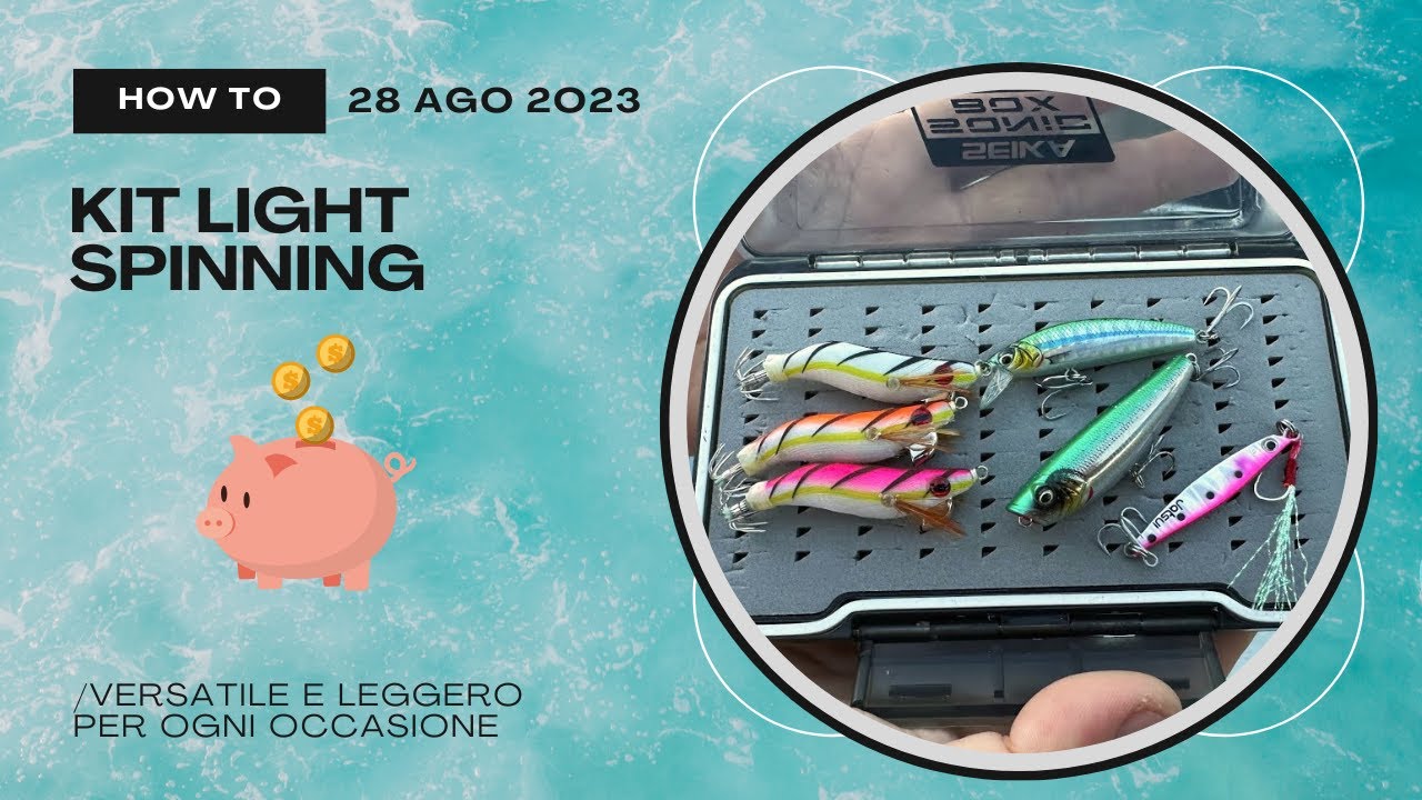 KIT da Light Spinning Fishproject: versatile, leggero e pronto all’uso