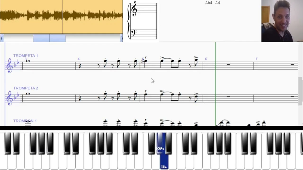 REY RUIZ - No Me Acostumbro (Análisis) | salsa PIANO tutorial REGALO | MIDI sheet Music