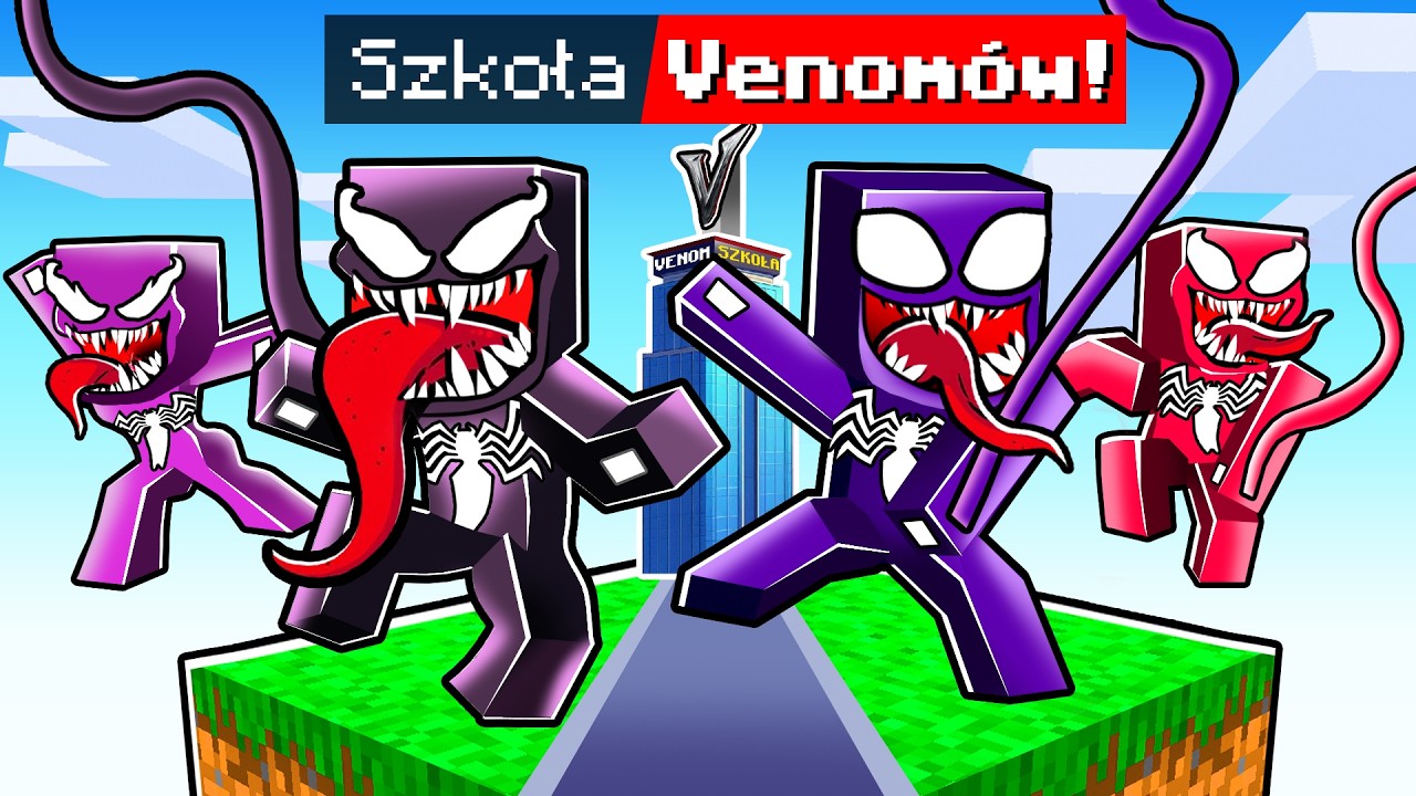 MINECRAFT, ale SZKOŁA VENOM&Oacute;W!