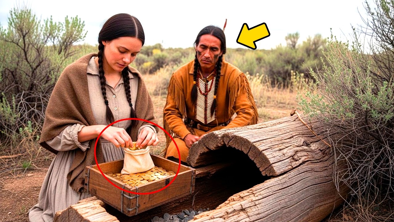 Joven POBRE halló un TESORO en un tronco… Hasta que un Guerrero Apache la hizo CALLAR