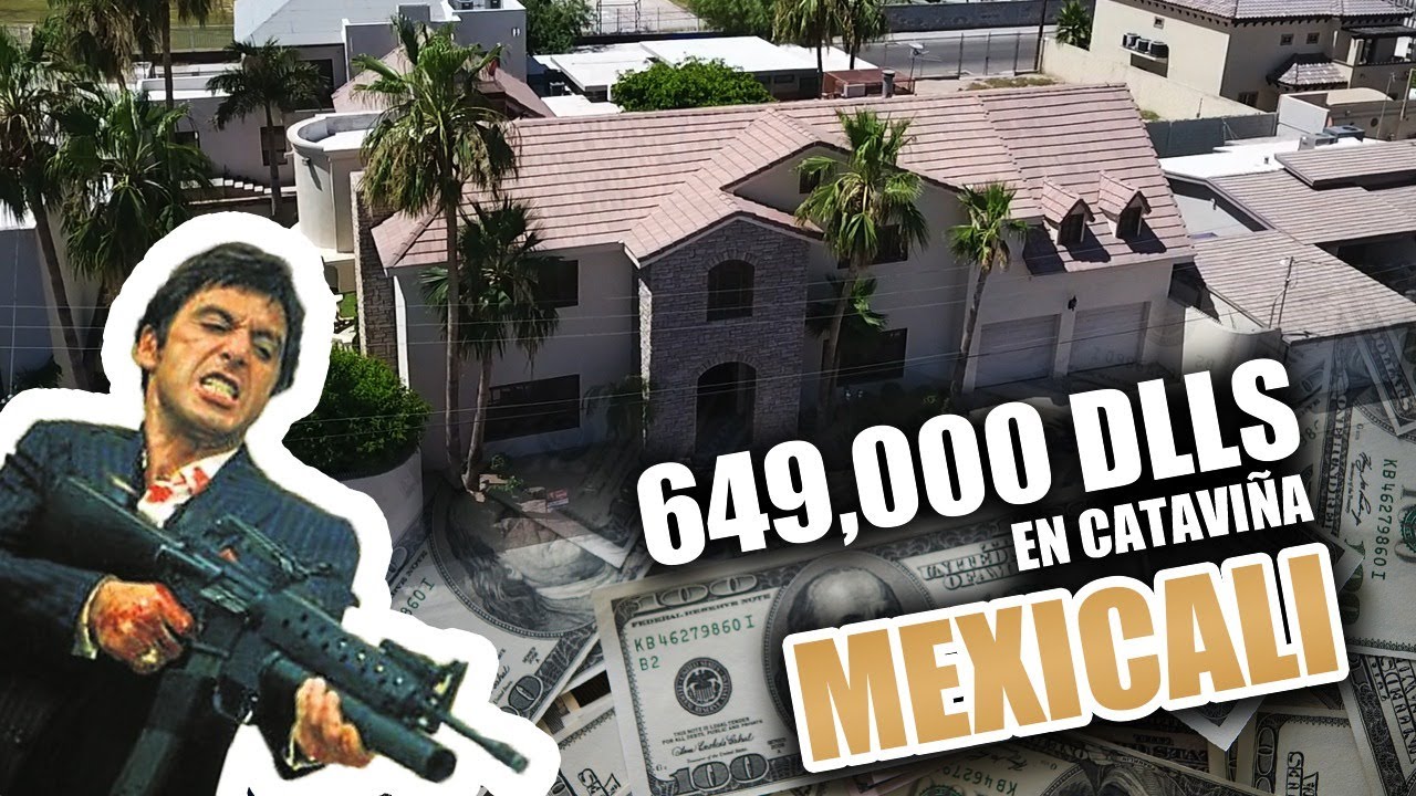 RESIDENCIA EN CATAVIÑA MEXICALI / 649,000 DLLS / TOUR PRIVADO