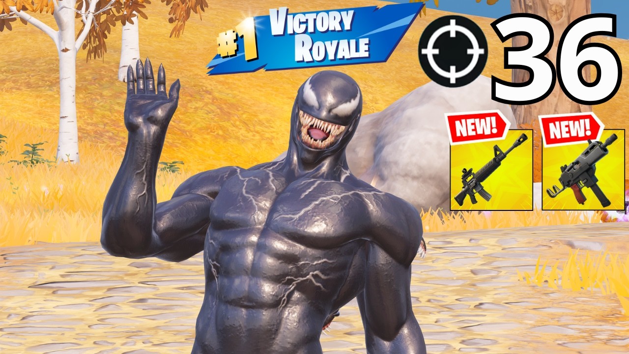 VENOM Gameplay Wins Zero Build (NEW FORTNITE CHAPTER 7 SEASON 1)