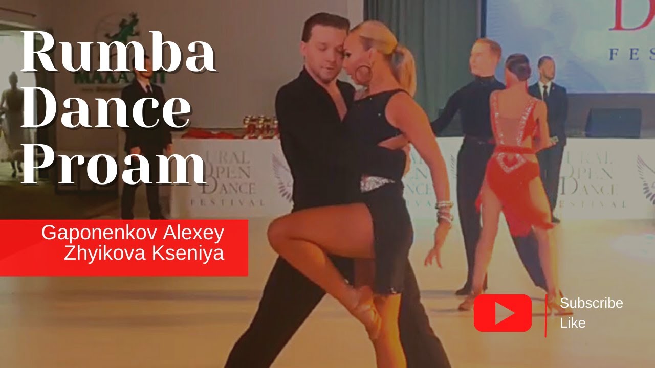 Gaponenkov Alexey & Zhyikova Ksenia / Rumba Dance / Pro-Am / Championatship Latina Gold 4 dance
