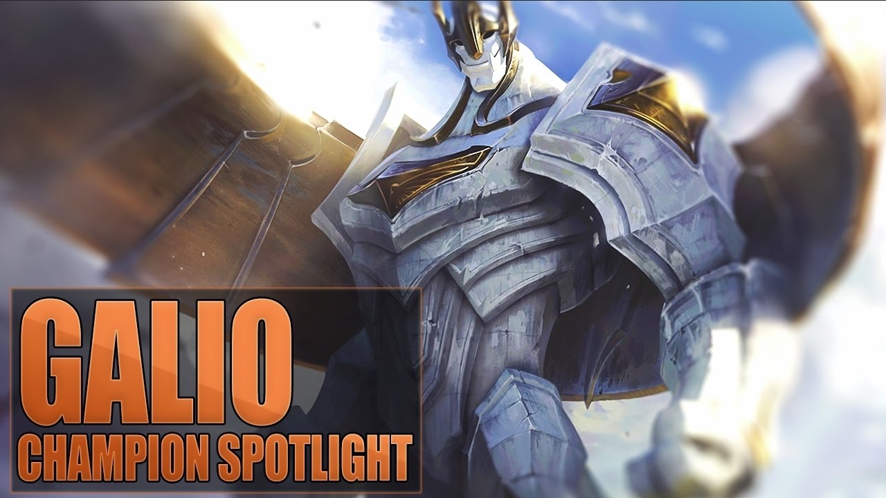 GALIO REWORK CHAMPION SPOTLIGHT - League of Legends (& All Skins)