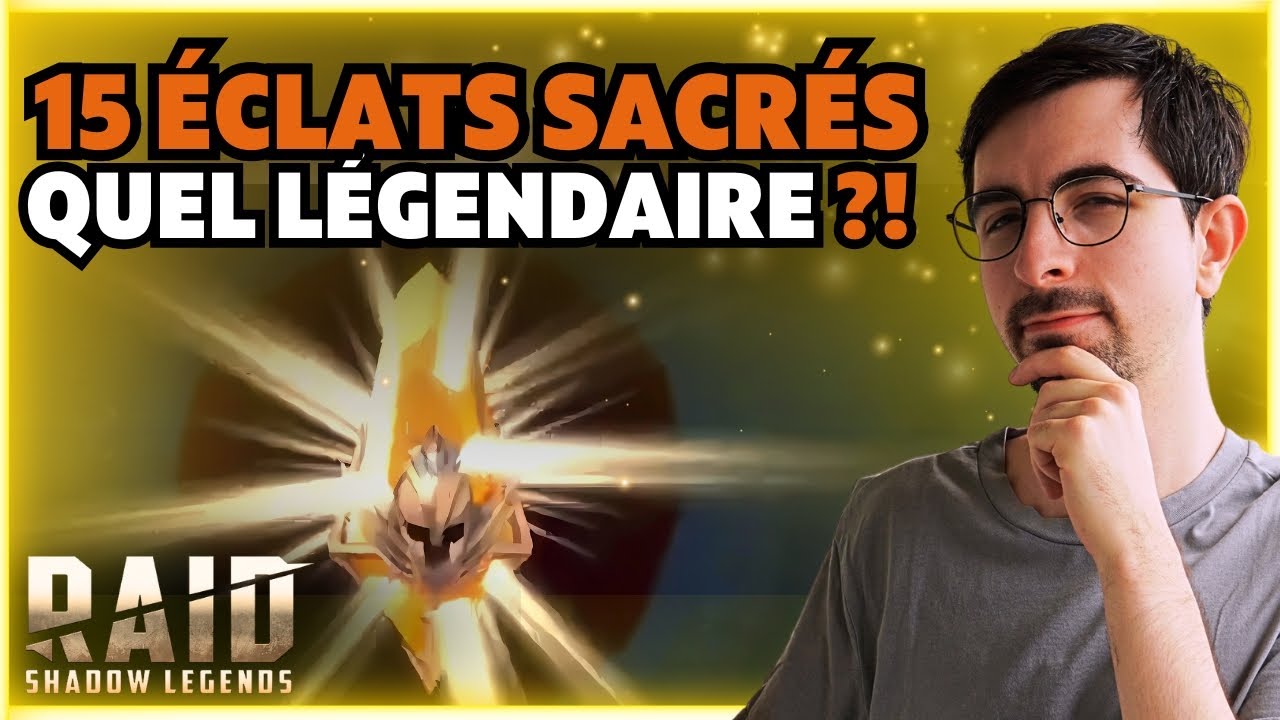 15 Éclats Sacrés OUVERTS ! 🔥 Quel Légendaire Allons-Nous Obtenir dans Raid Shadow Legends ?? 🤯✨