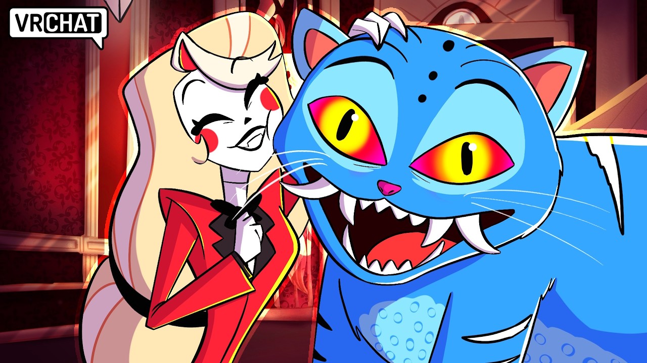 Charlie ADOPTS Derpy from KPOP DEMON HUNTERS in Hazbin Hotel VRChat