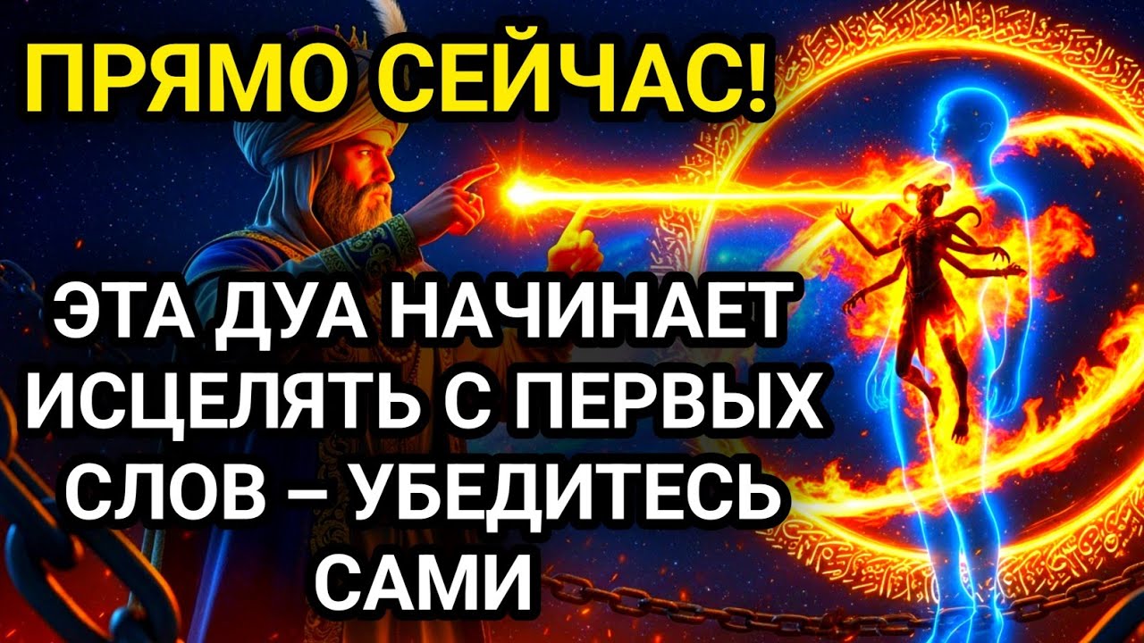 ВСЕГО 1 РАЗ ПРОЧИТАЙТЕ И БОЛЕЗНЬ ИСЧЕЗНЕТ! САМАЯ СИЛЬНАЯ ДУА ОТ АЛЛАХА