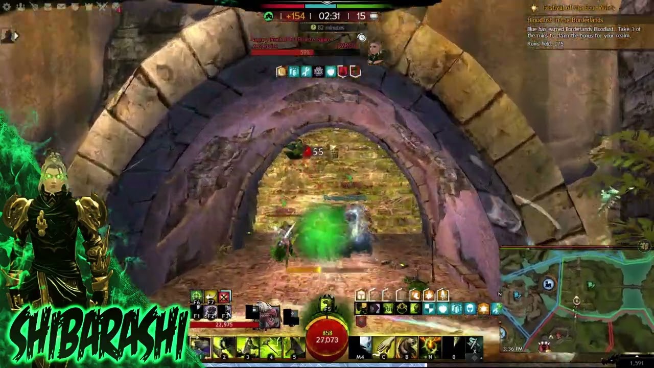 Gw2 Untamed Hammer Wvw Roaming THUMP THUMP THUMP