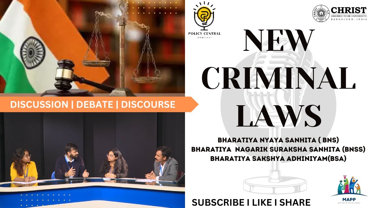 New Criminal Laws-2024  I BNS I BNSS I BSA