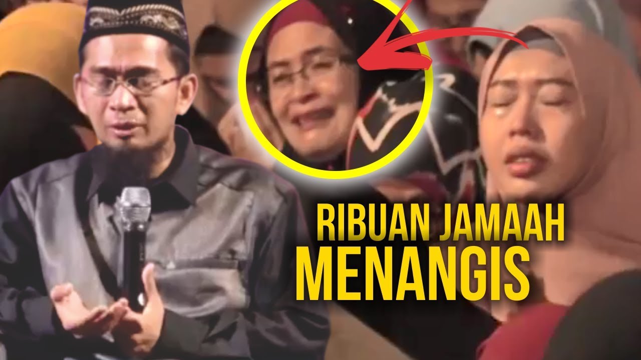 PECAH😭 Kisah Imam Bukhari Buat Ribuan Jamaah Menangis - Ustadz Adi Hidayat LC MA
