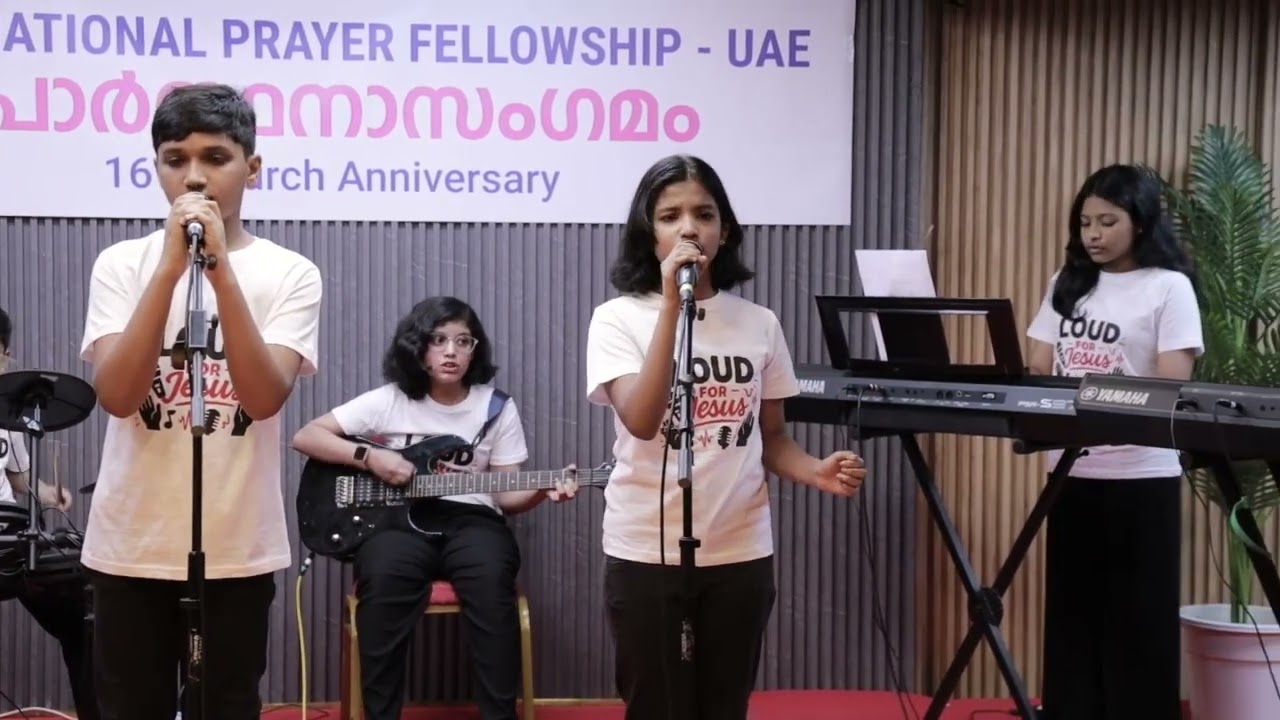 Celebrate Jesus today-Live band by SS children