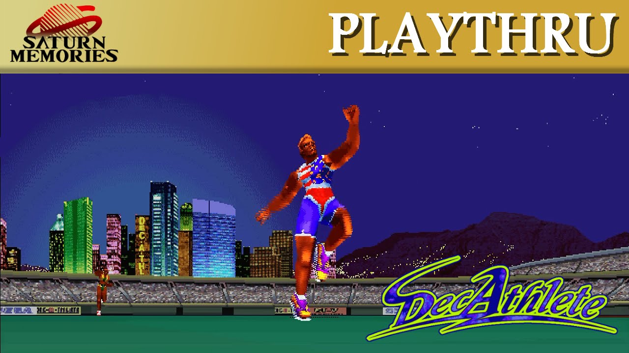 Decathlete [Saturn] by SEGA (10,007 Points) [HD] [1080p]