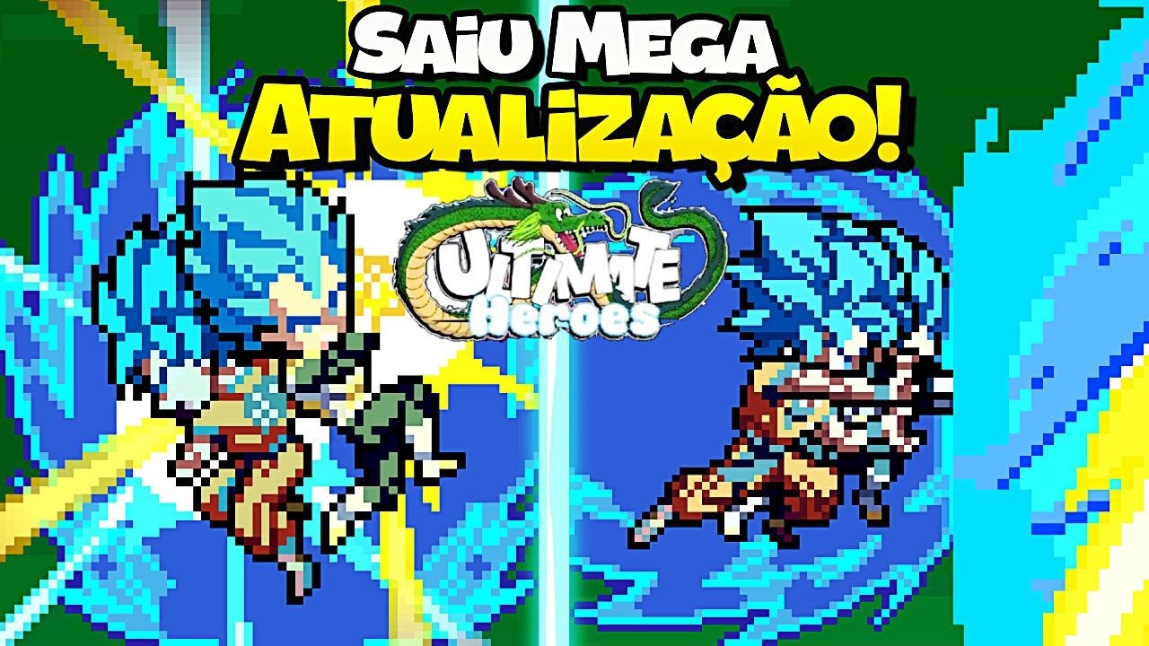 SAIU!!! MEGA ATUALIZAÇÃO ULTIMATE HEROES 05 NOVOS PERSONAGENS!