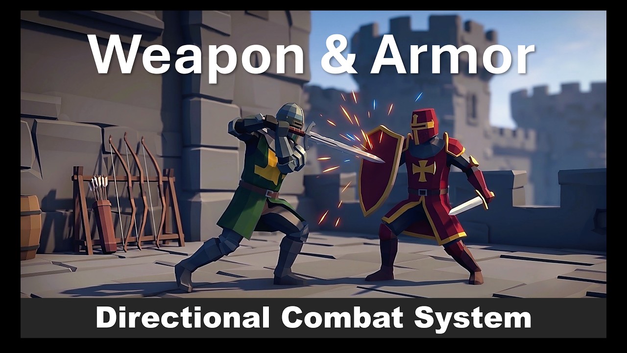 Weapons and Armor - Directional Combat System