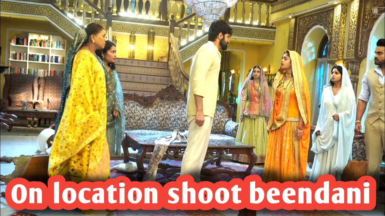 कुंदन क्यो आया घेवर के पैरो में | Today coming episode beendani | On Locations Shoot 