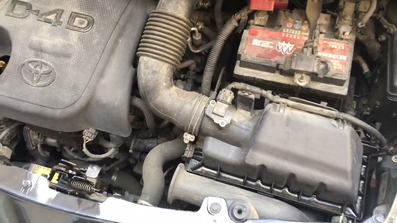 Toyota Yaris 1.4 D-4D  DPF  &ldquo;motore&rdquo;