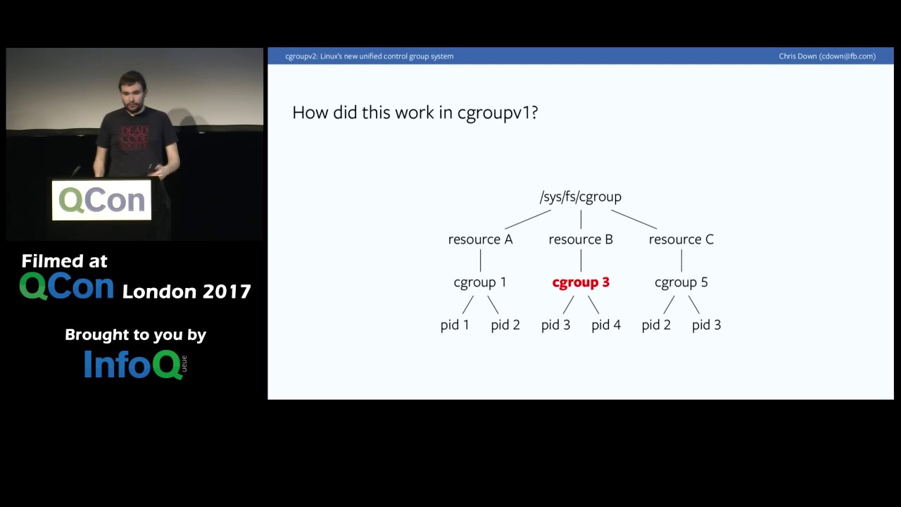 cgroupv2: Linux's new unified control group hierarchy (QCON London 2017)