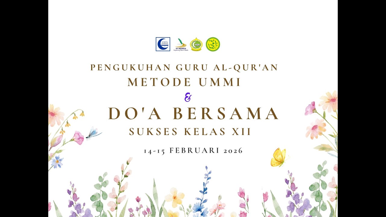 PENGUKUHAN GURU AL-QUR'AN METODE UMMI DAN DO'A BERSAMA SUKSES KELAS XII SMA IT IHSANUL FIKRI