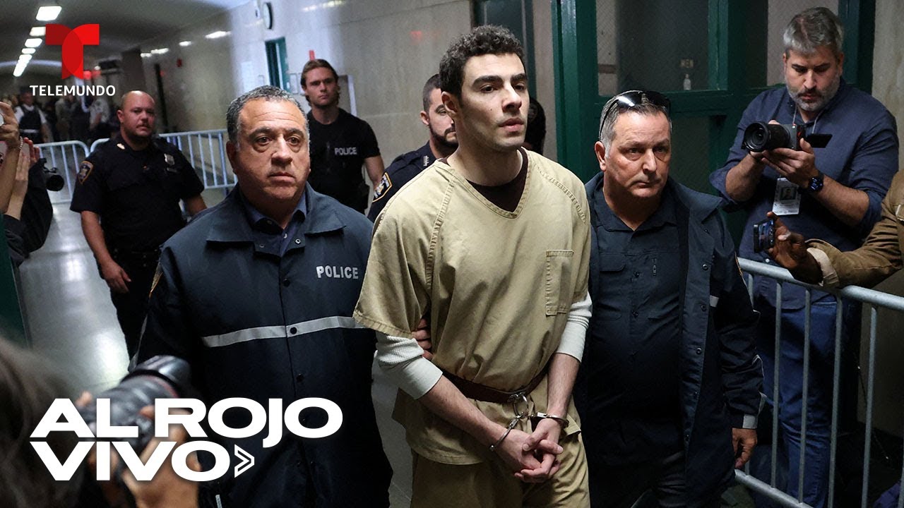 Luigi Mangione comparece ante el tribunal de Nueva York | Al Rojo Vivo | Telemundo