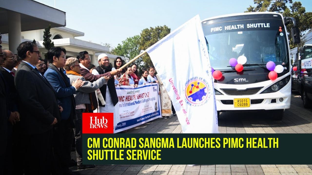CM Conrad Sangma Launches PIMC Health Shuttle Service