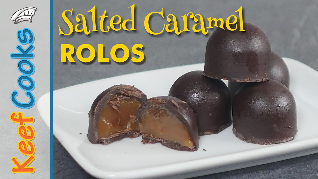 Salted Caramel Chocolates | Homemade Rolos