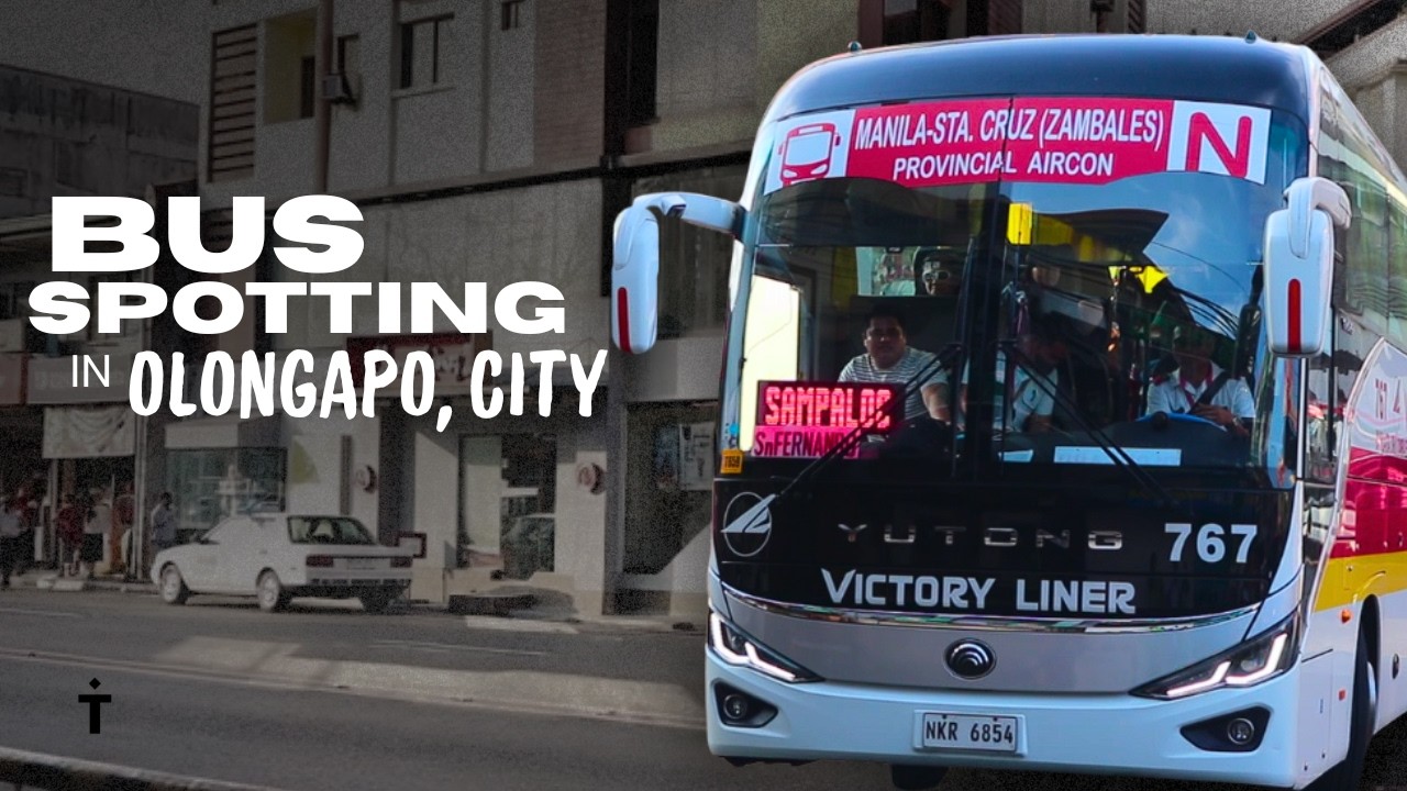 Bus Spotting in Olongapo City (featuring Victory Liner & Saulog Transit!)