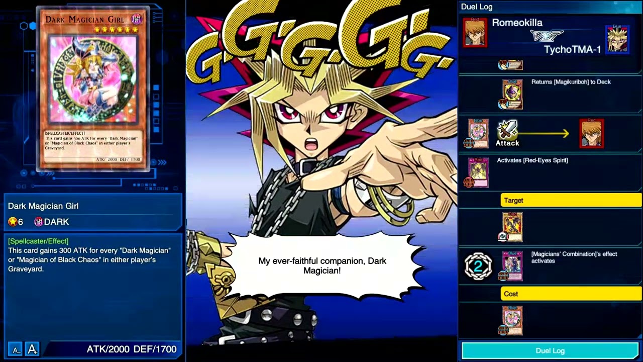 Yu-Gi-Oh! Duel Links: Duelist Kingdom PvP Replay: vs Romeokilla (Yami Yugi vs Joey)