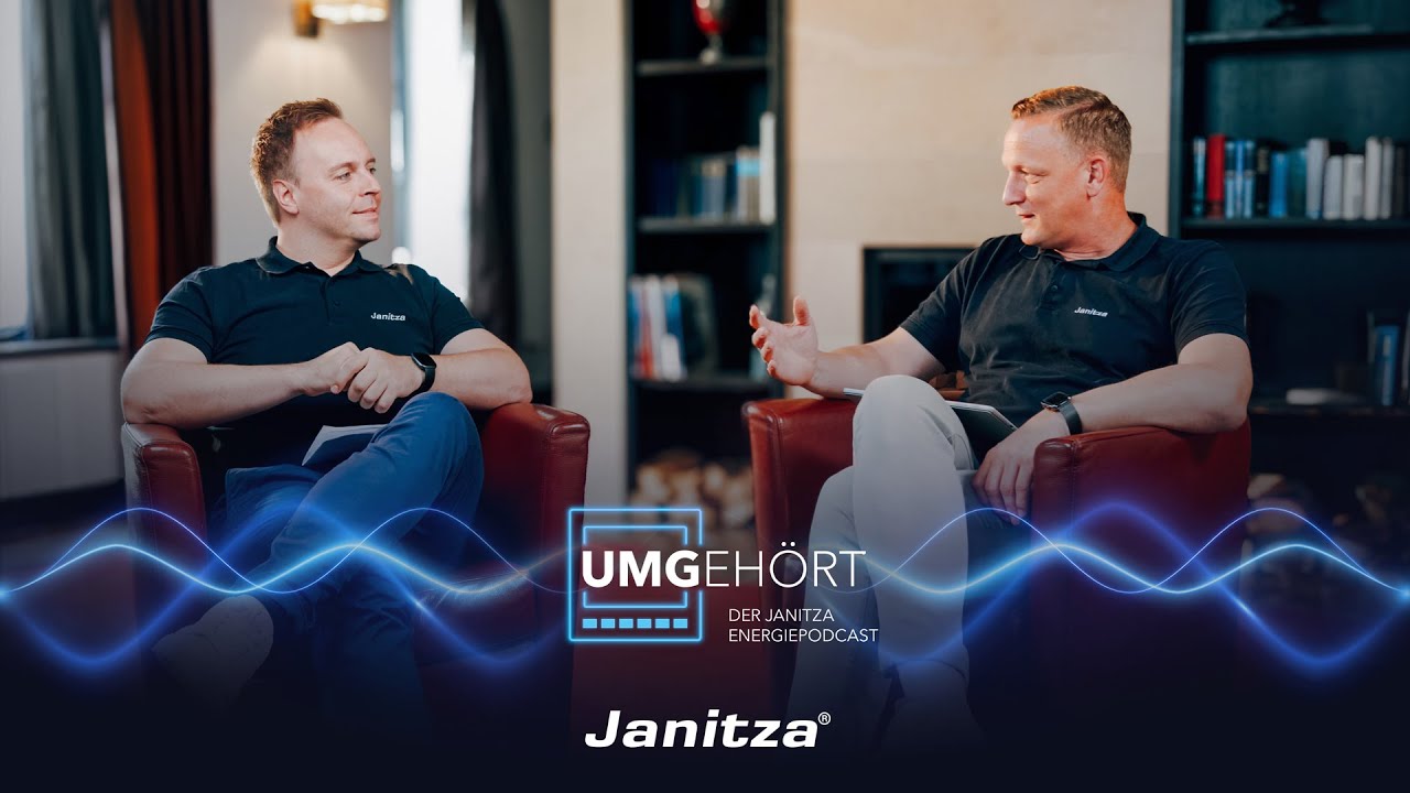 UMGeh&ouml;rt &ndash; der Janitza Energiepodcast (Folge 2: Energie-Monitoring Global &ndash; Best Practices f&uuml;r ROI)