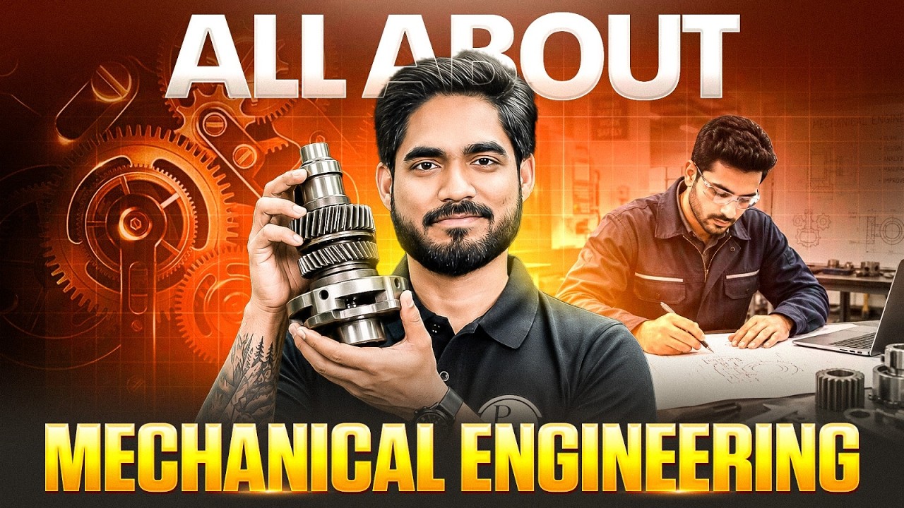 All About Mechanical Engineering (ME) 2026 👷🏻&zwj;♂️| Scope, Highest Salary, Jobs & Future Explained