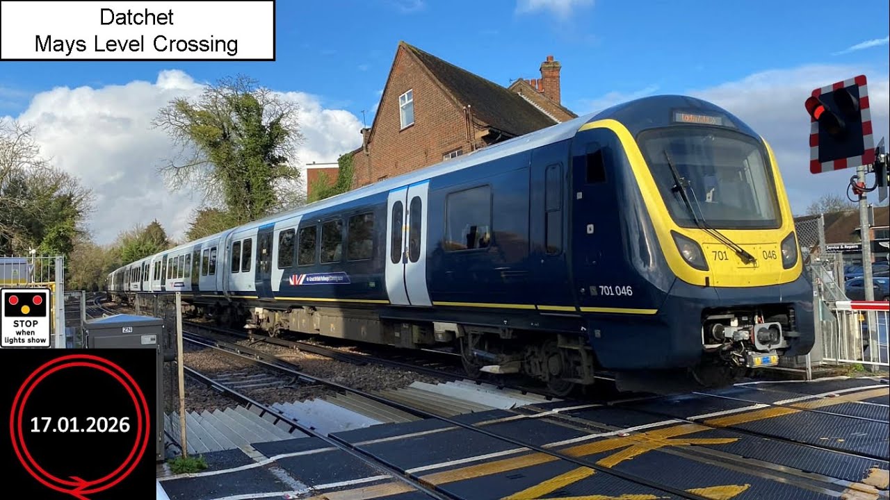 (Datchet) Mays Level Crossing - 17.01.2026