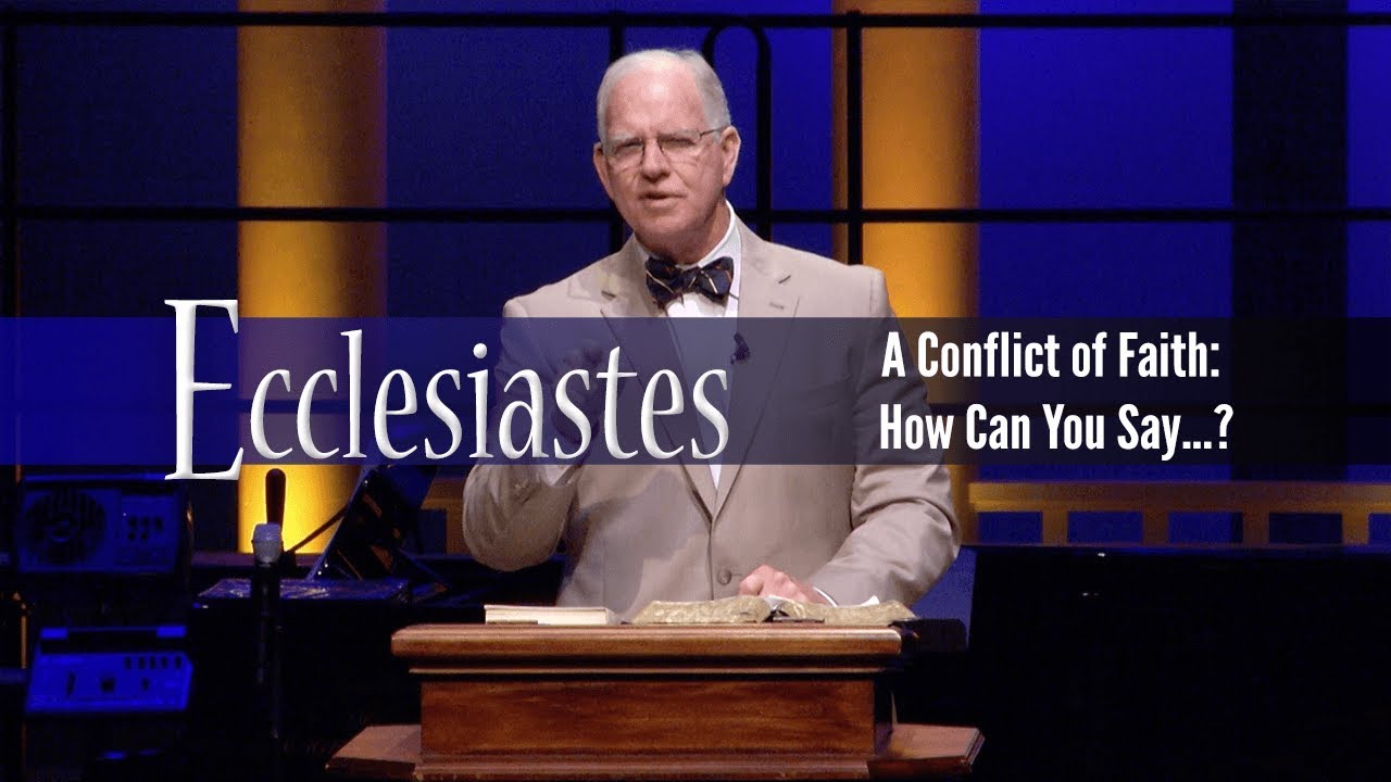 A Conflict of Faith: How Can You Say...?