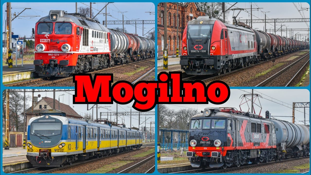 Pociągi Mogilno