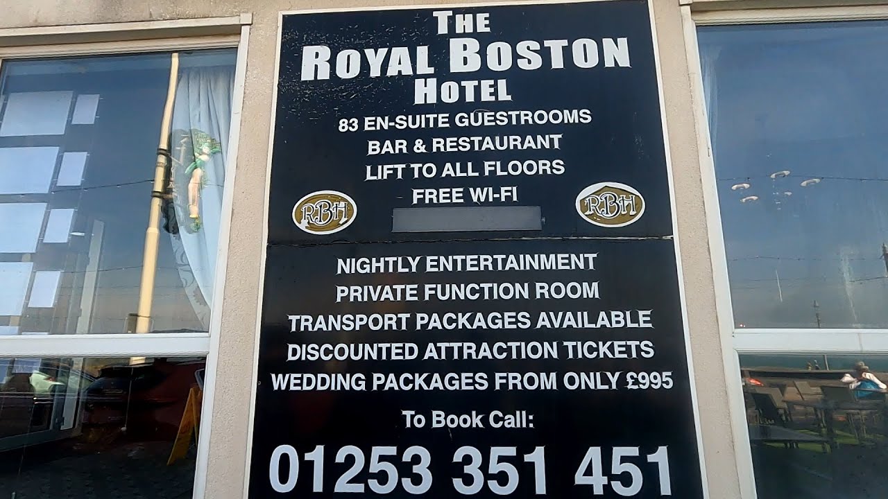 Экскурсия по отелю Blackpool Royal Boston