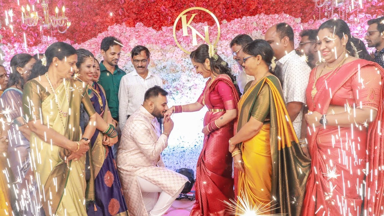 Engagement Highlights of Keerthan + Nishmitha - VOK PRODUCTIONS