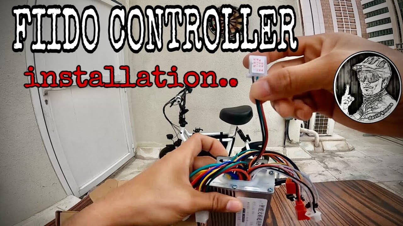 HOW TO WIRE BRUSHLESS ELECTRIC SCOOTER CONTROLLER | FIIDO DIY CONTROLLER INSTALLATION