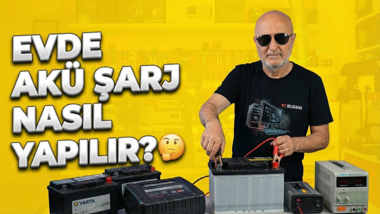 Evde Akü Nasıl Sarj Edilir? | Akümüz Bitince Ne Yapmalıyız