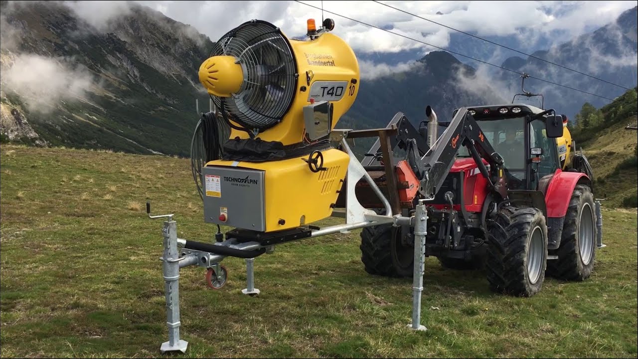 Bergbahnen Brandnertal: Schneekanonen - bitte auf eure Position!